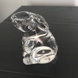 Baccarat Bunny Figurine